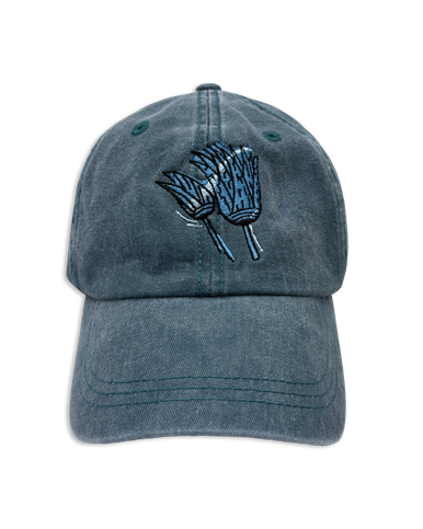 Lotus Embroidered Baseball Hat
