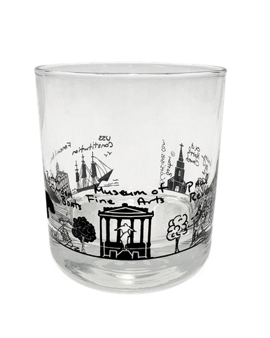 Boston Rocks Glass