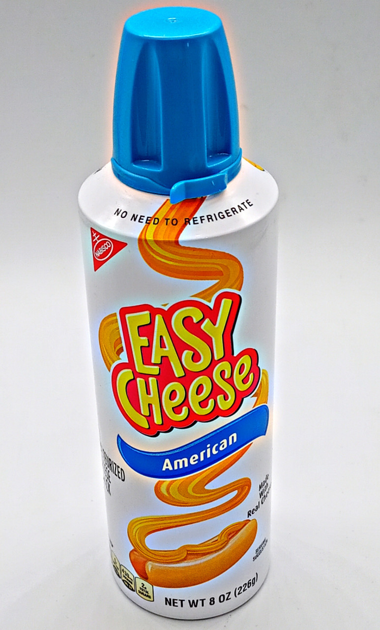 Easy Cheese American Cheese Snack, 8 oz 
