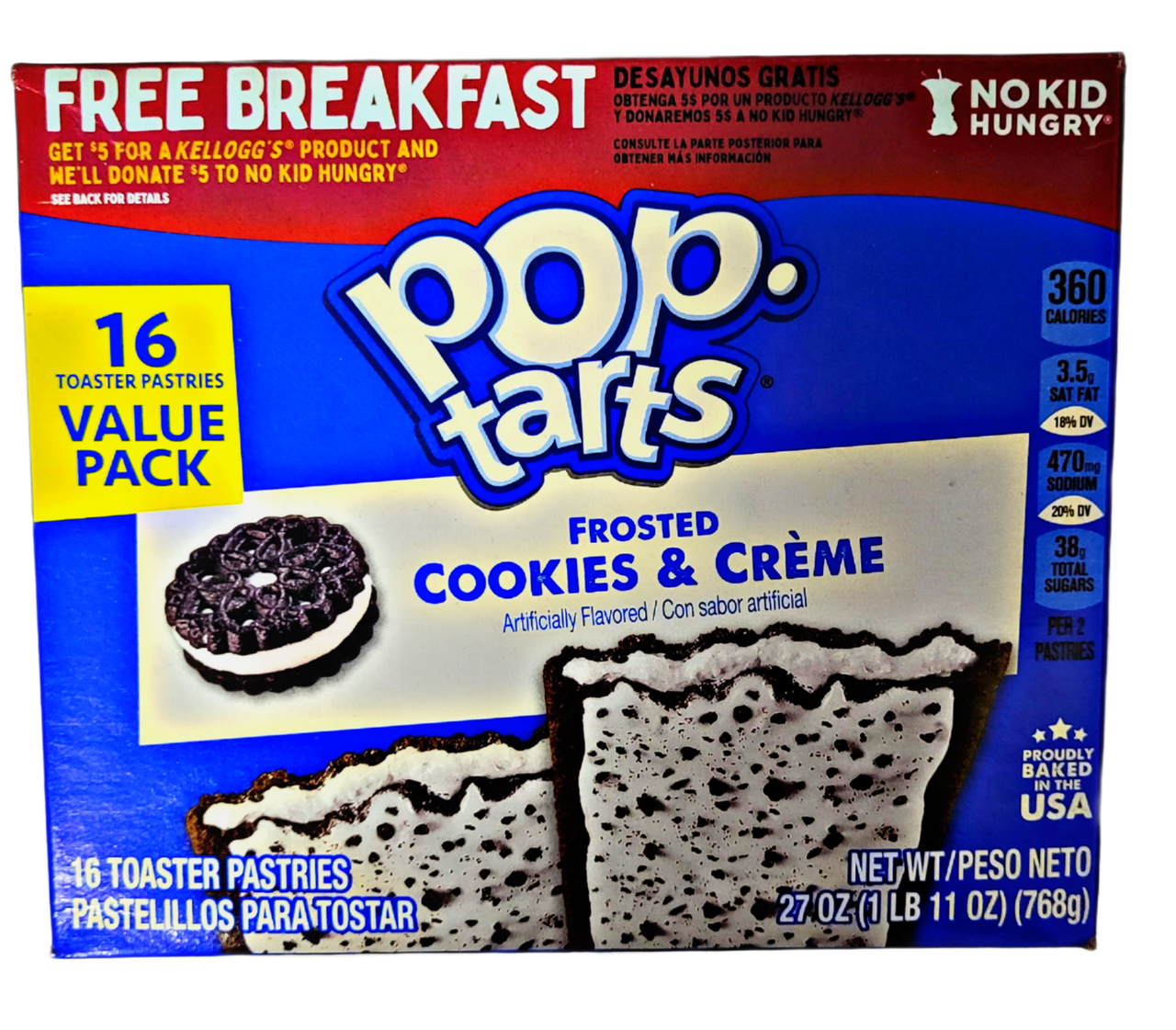 Pop-Tarts Frosted S'mores 8 count (2pack) by Kellogg's