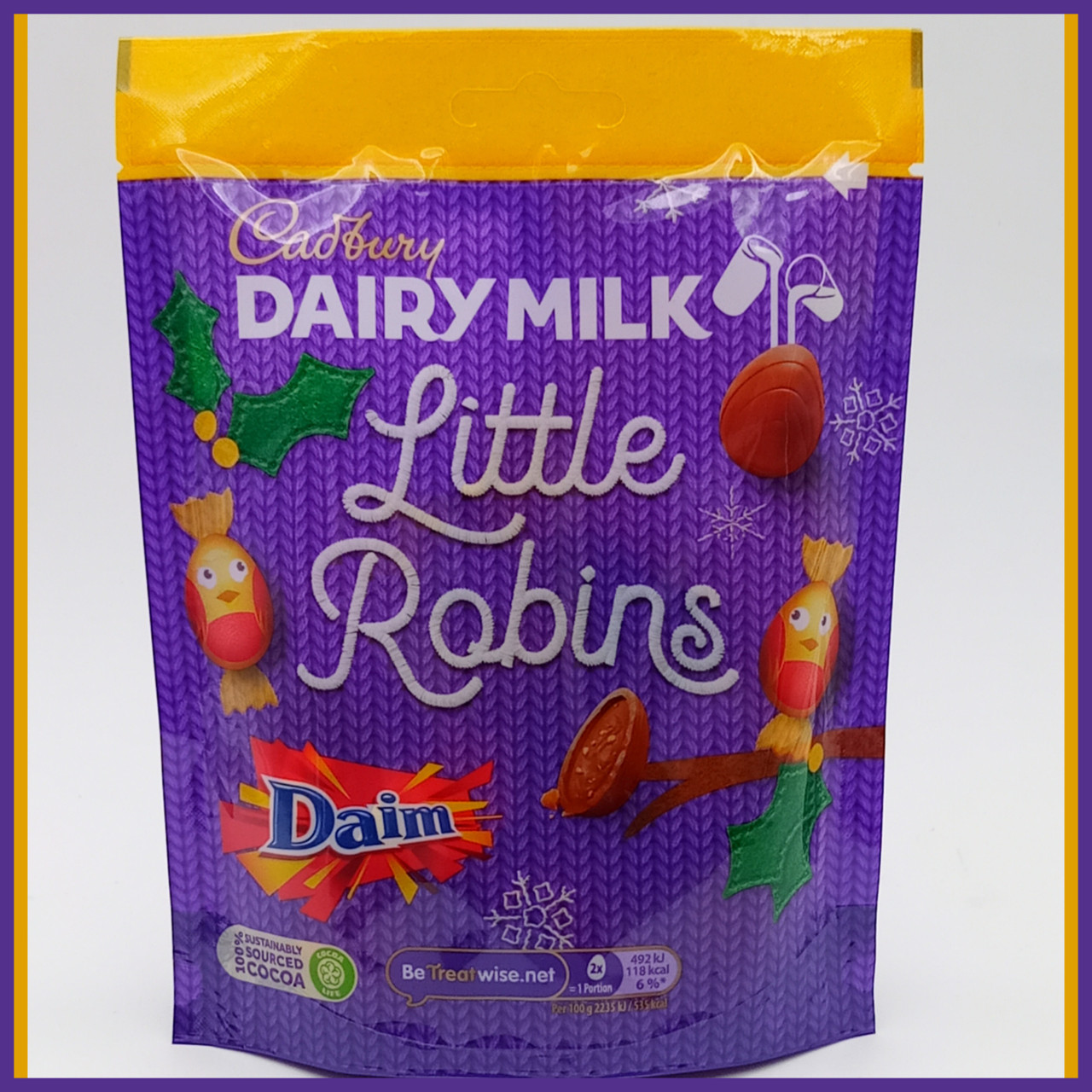 Cadbury Dairy Milk Daim Little Robins