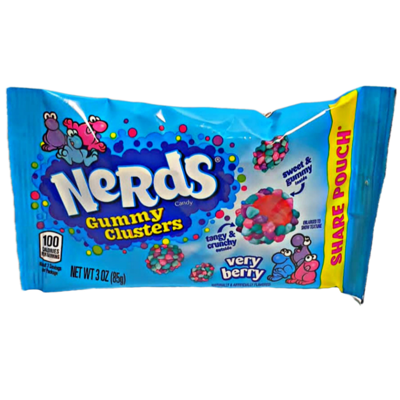 Nerds Gummy Clusters Very Berry Share Pouch