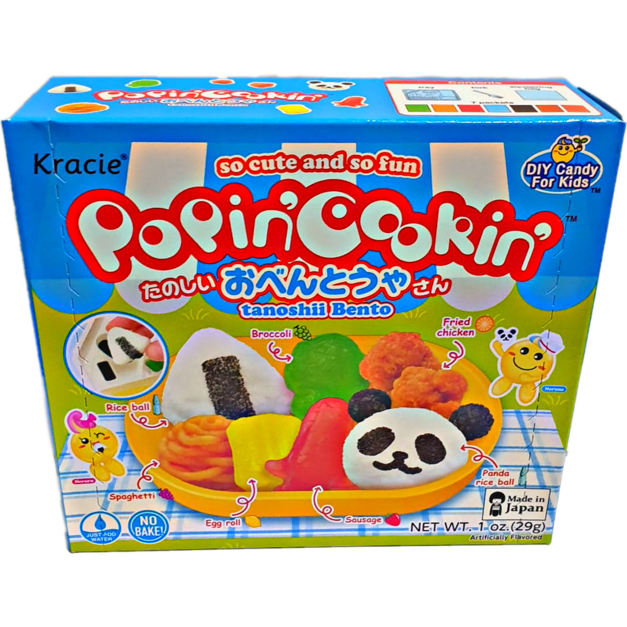 Kracle Popin Cookin Fun Candy Ramen Kit, 1.1 Ounce -- 5 per case