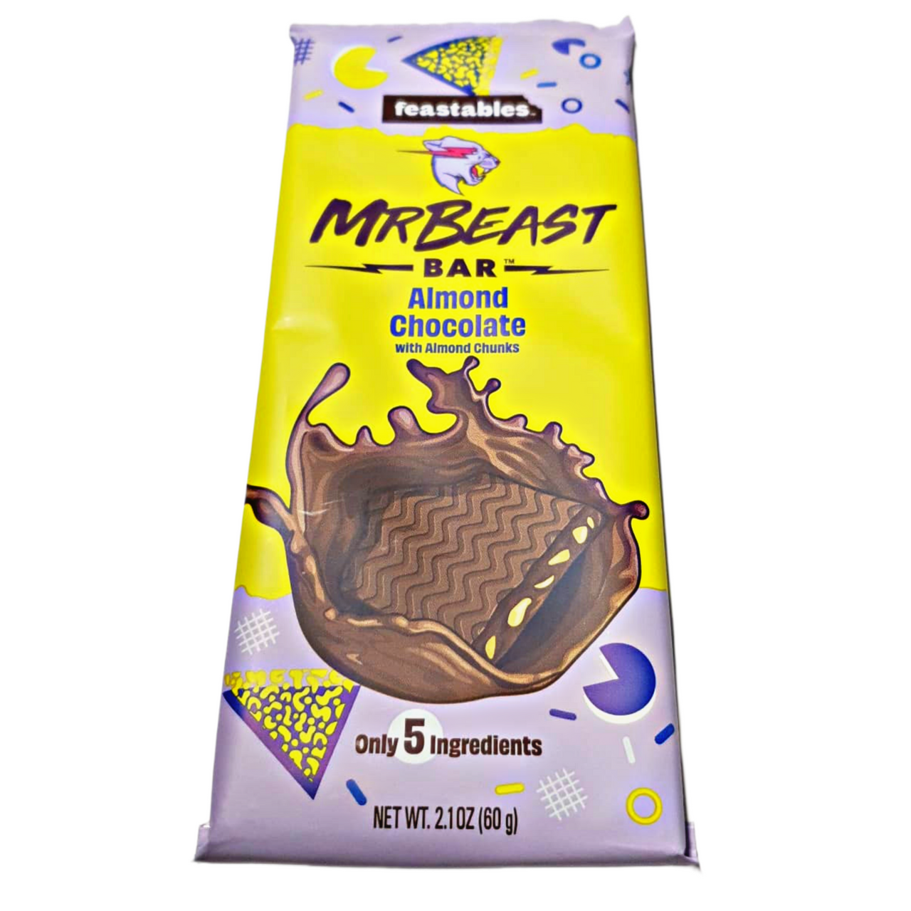 Feastables MrBeast Almond Chocolate Bar