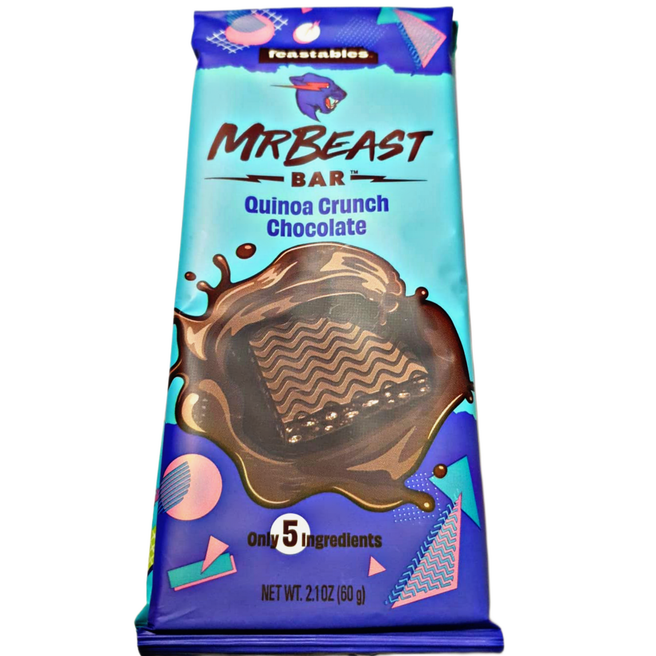 Mr Beast Quinoa Crunch Chocolate Bar