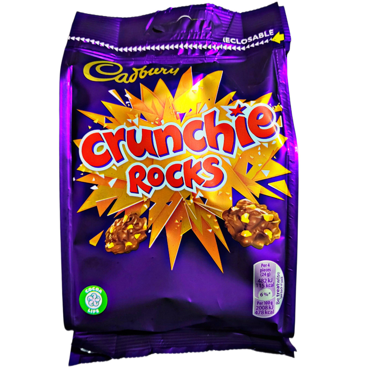 Cadbury Crunchie Rocks 110G , Cadbury Crunchie Rocks 110g – BAEUL
