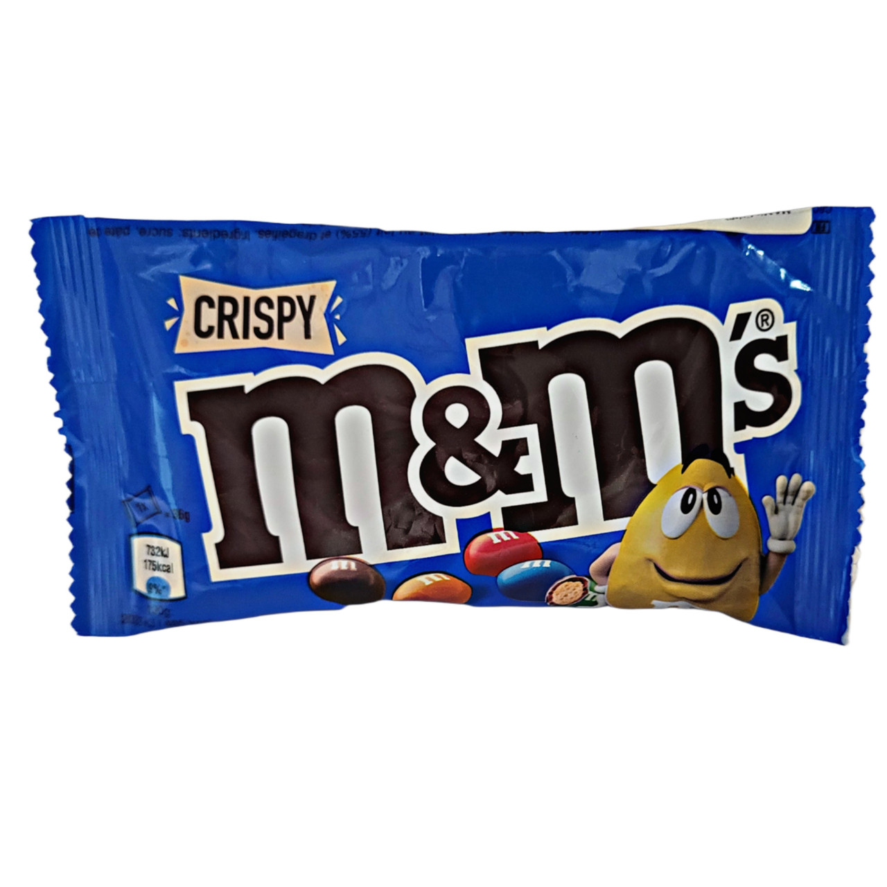 crispy green m&m bag