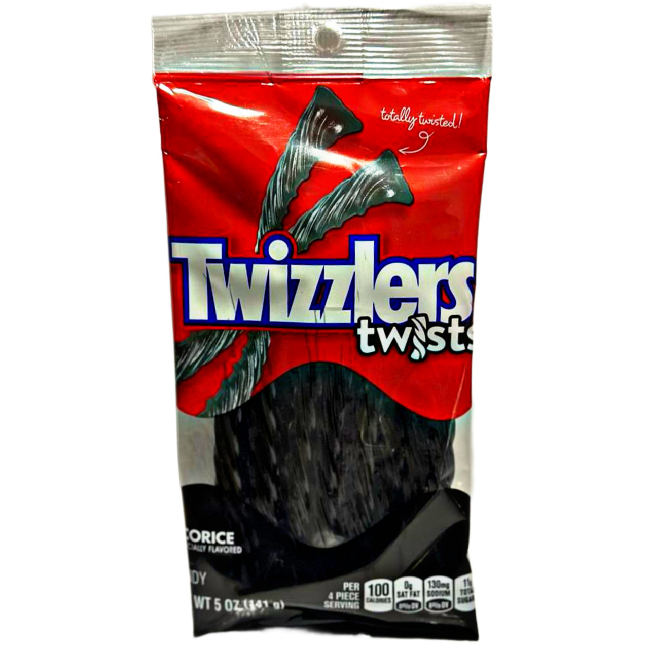 Twizzlers Twists Black Licorice