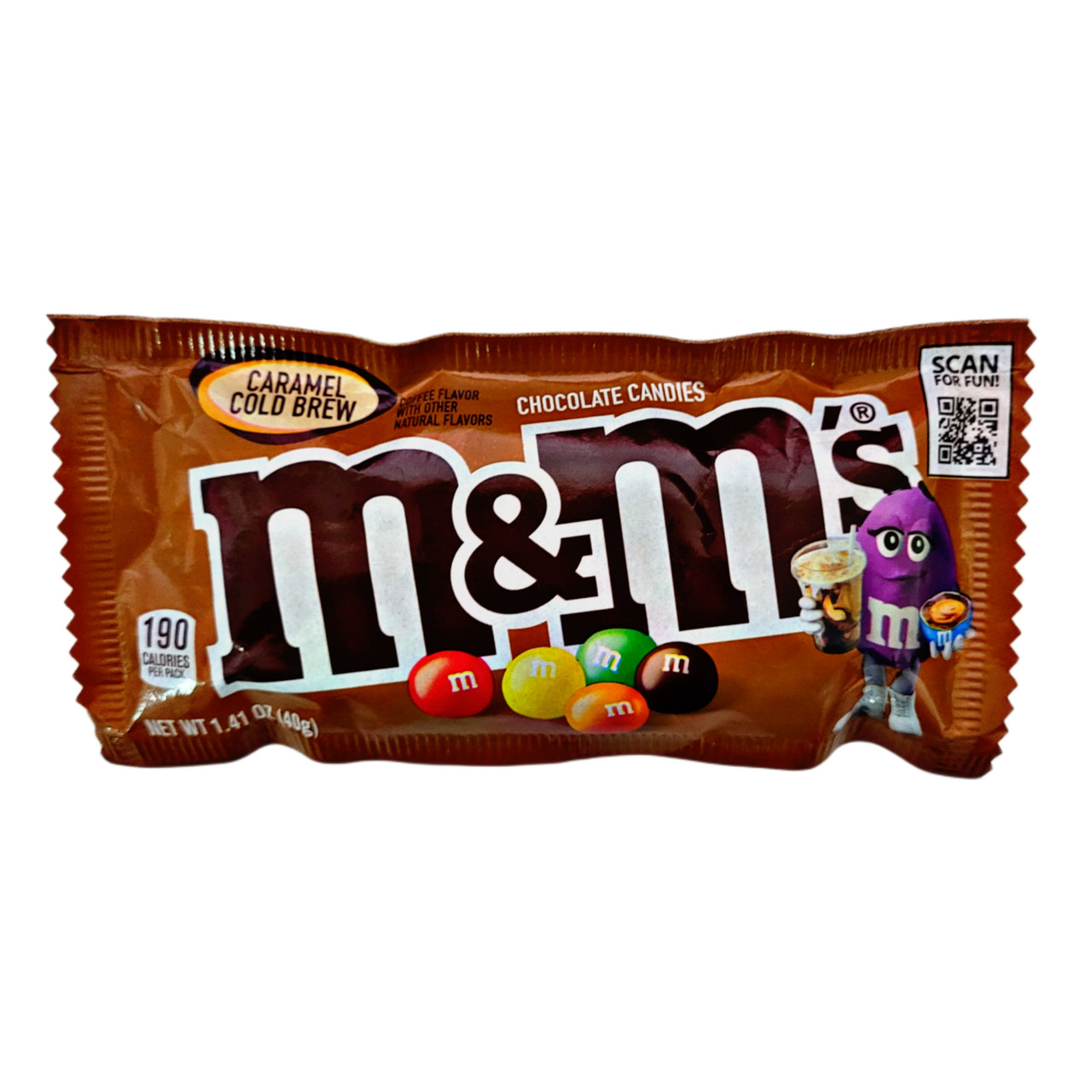 M&Ms Caramel Cold Brew Coffee Candy, Pack of 3 (1.41 oz each) - Milk  Chocolate Candy with Cold Brew Coffee flavored Caramel, Office Snacks,  Coffee