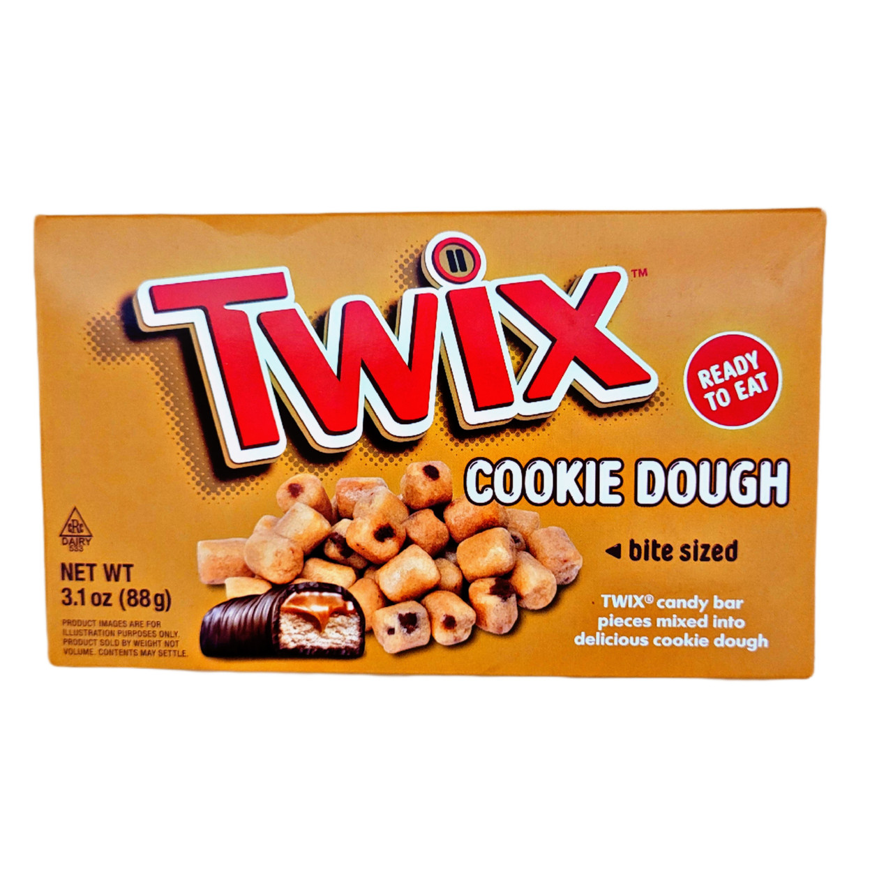 Bite Size Cookie Dough in Creamy Milk Chocolate in a Theater Box by Taste  of Nature