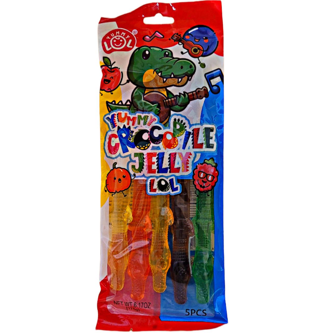 5pc Elephant Fruit Jelly Bag 175g