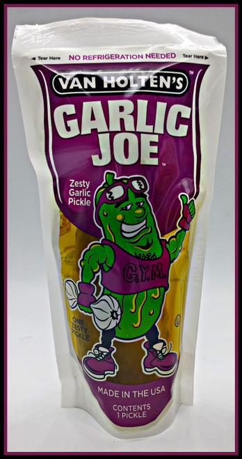 Garlic Joe Pickle in a Pouch