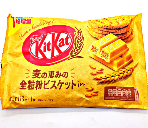 KitKat Mini Chocolate Bar Whole Grain Flavor