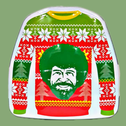 Boston America Merry Bob Ross Christmas Boston America Merry Bob Ross Christmas