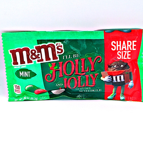 M&M's Mint Chocolate Holly Jolly M&M's Mint Chocolate Holly Jolly