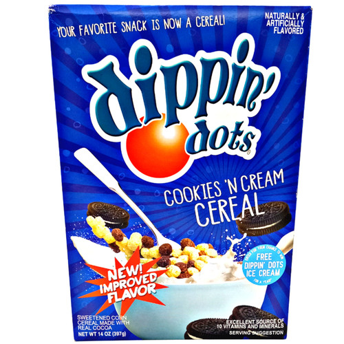 Dippin Dots Cookies N Cream Cereal Dippin Dots Cookies N Cream Cereal