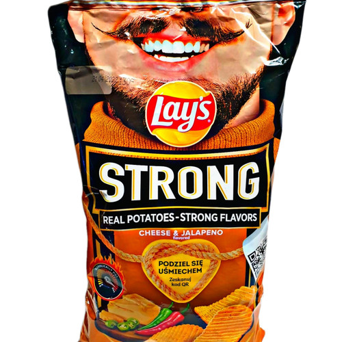 Lay's Strong Cheese & Jalapeno Lay's Strong Cheese & Jalapeno