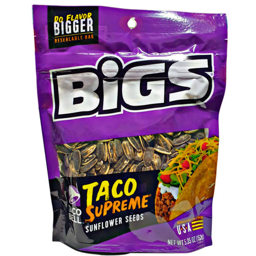 BIGS Taco Supreme Sunflower Seeds BIGS Taco Supreme Sunflower Seeds