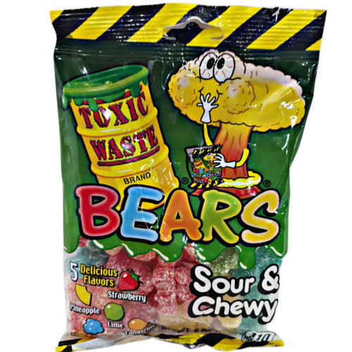 Toxic Waste Bears  Sour & Chewy
