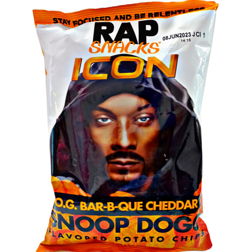 Rap Snacks Snoop Dogg BBQ Cheddar Rap Snacks Snoop Dogg BBQ Cheddar