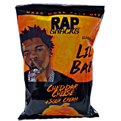 Rap Snacks Lil Baby Cheddar Cheese Sour Cream