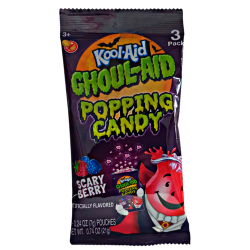 Kool-Aid Ghoul-Aid Scary Berry Popping Candy