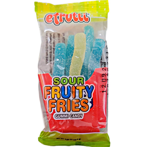 Efrutti Mini Sour Fruity Fries Gummi Candy