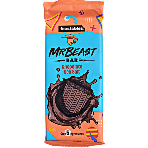 Mr Beast Chocolate Bar Chocolate and Sea Salt