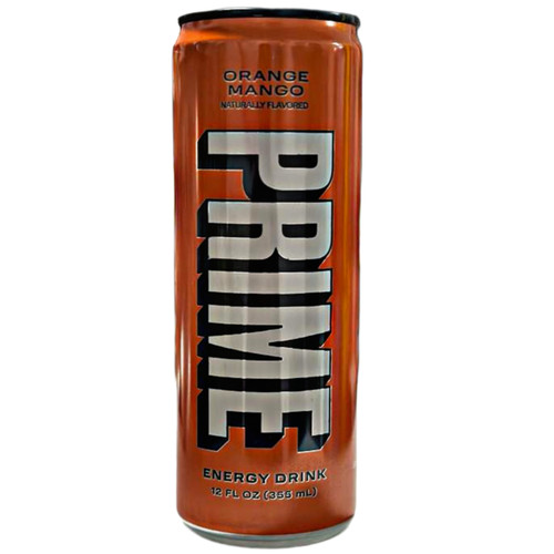 Prime Energy Drinks 355 ml Cans Orange Mango