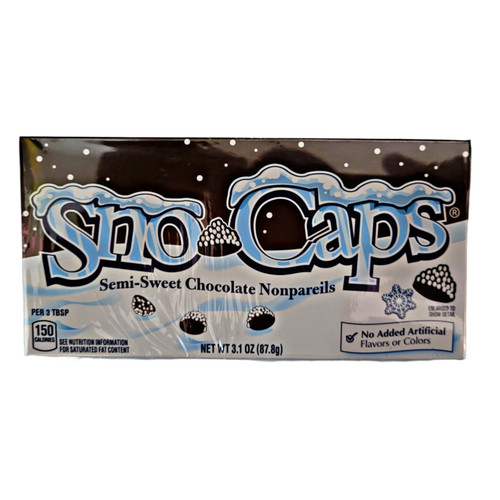 Sno Caps Chocolate NonPareils Theatre Box