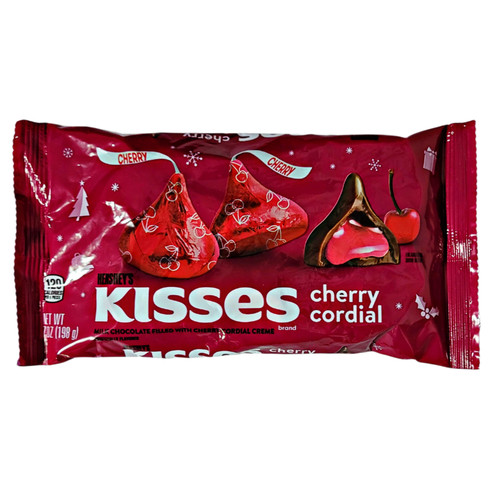 Hershey's Cherry Cordial Kisses 7 oz. Bag