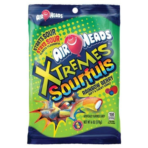AirHeads Bites - Extremes Sourfuls 170g AirHeads Bites - Extremes Sourfuls 170g