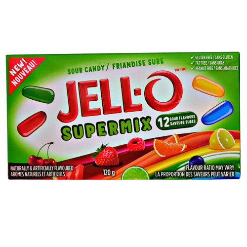 Jell-O Supermix Sour Candy