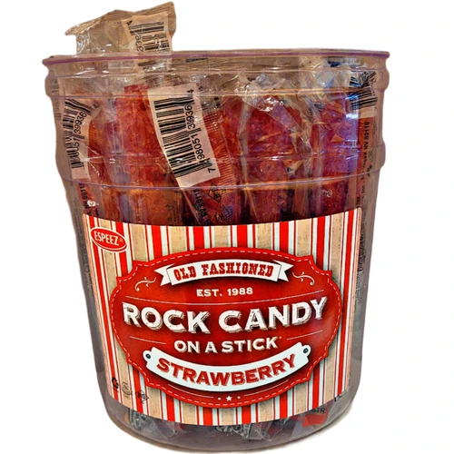 Rock Candy Sticks - Strawberry