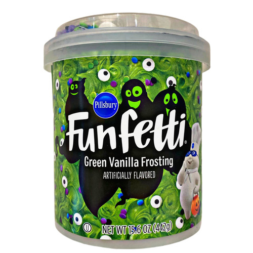 Funfetti Green Vanilla Frosting