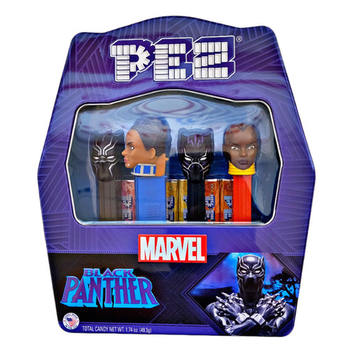 Marvel Black Panther Pez Dispenser Gift set