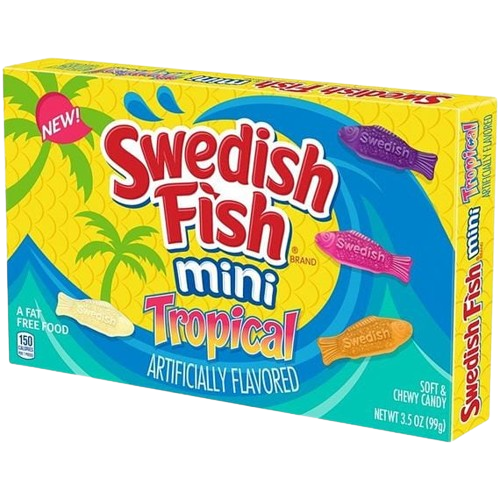 Swedish Fish Tropical Minis 99g Swedish Fish Tropical Minis 99g