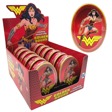Wonder Woman Golden Sours Tin 34g