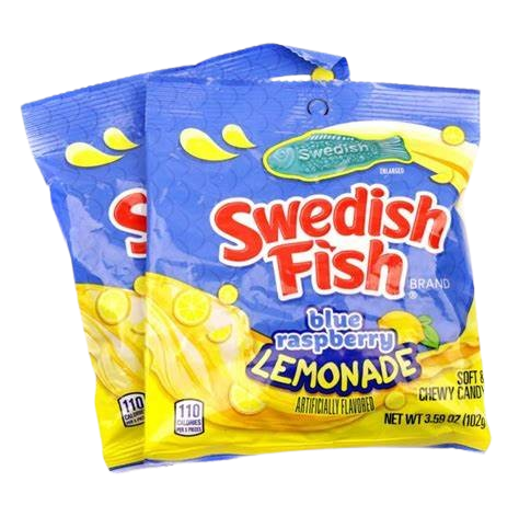 Swedish Fish - Blue Raspberry Lemonade