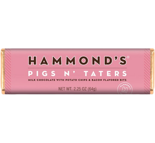 Hammond's Pig's N' Taters Chocolate Bar