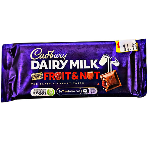 Cadbury Dairy Milk Fruit&Nut