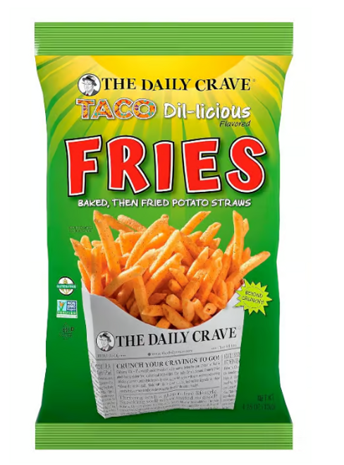 THE DAILY CRAVE - TACO DIL-LICIOUS FRIES 4.25OZ (120 G)