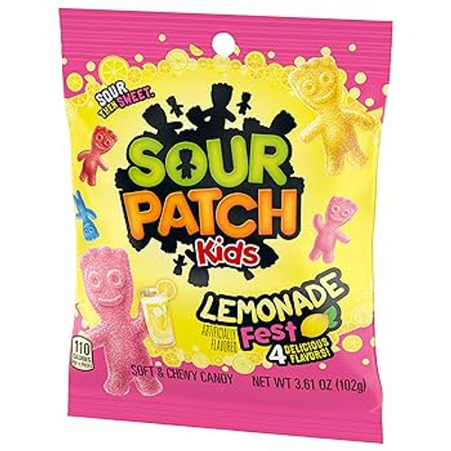 Sour Patch Kids Lemonade Fest 102g Sour Patch Kids Lemonade Fest 102g