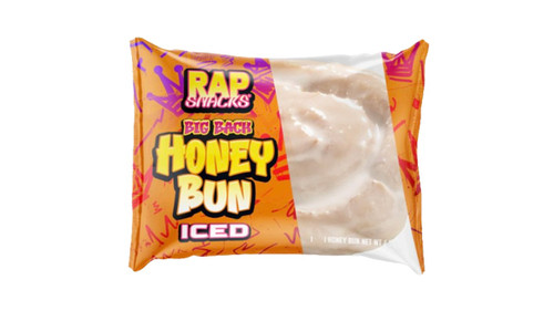Rap Snacks Big Back Iced Honey Bun 113g Rap Snacks Big Back Iced Honey Bun 113g