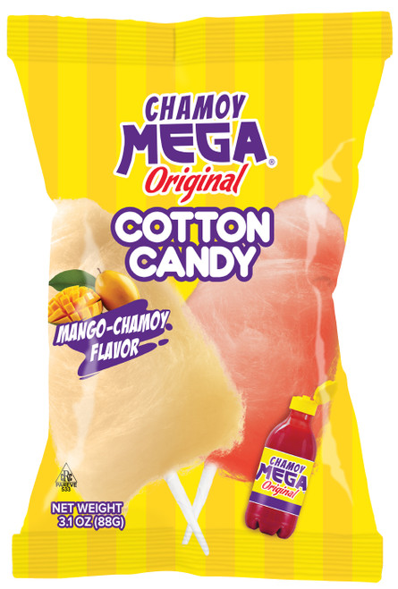 Chamoy Mega Mango Chamoy Cotton Candy 3.1 oz Chamoy Mega Mango Chamoy Cotton Candy 3.1 oz