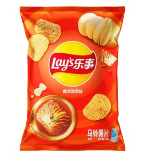 Lays Kimchi 70g Lays Kimchi 70g