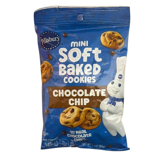 Pillsbury Mini Chocolate Chip Soft Baked Cookies 85g
