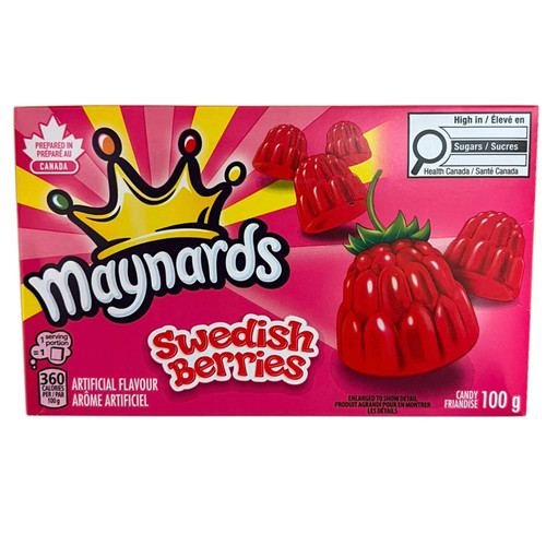 Maynards  Gummy Swedish Berries 100g