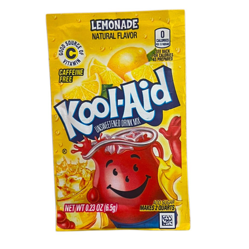 Kool-Aid Lemonade Unsweetened Drink Mix 6.5g