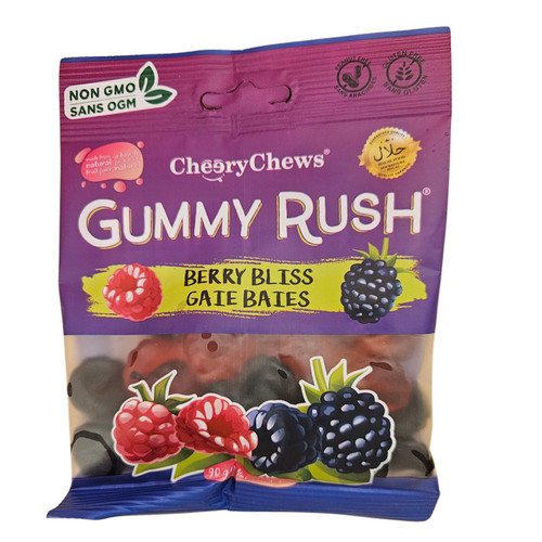 Gummy Rush Berry Bliss 90g